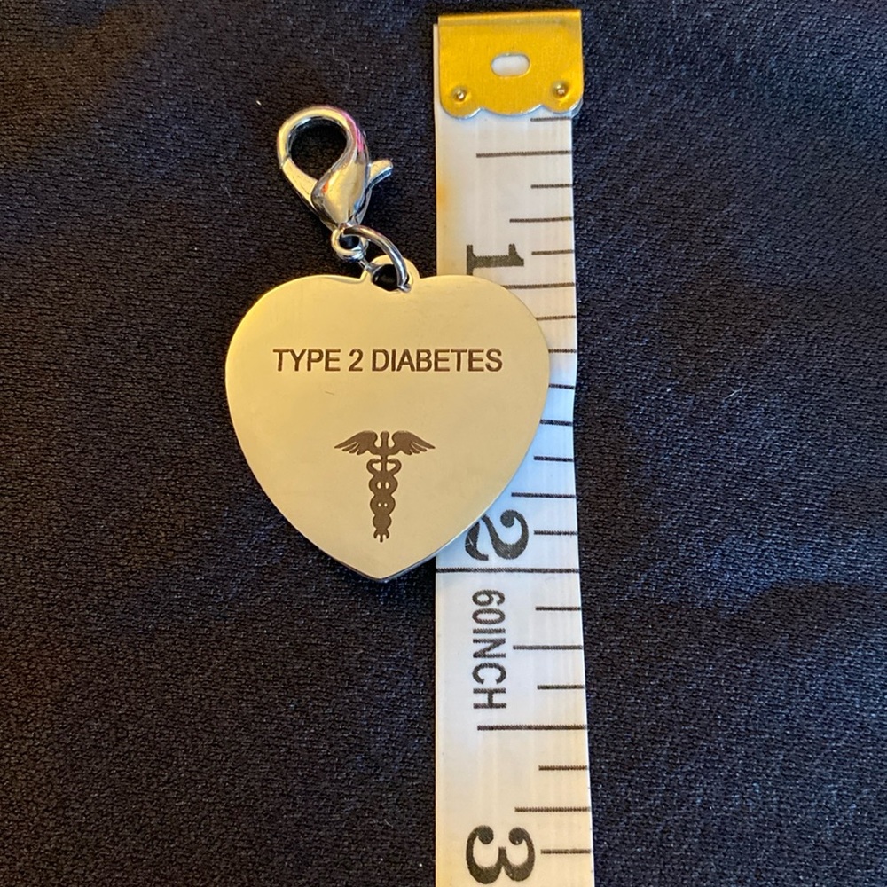 Type2 Diabetes keychain new